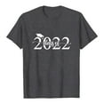 thumbnail image 1 of Pompotops T-Shirt Décontracté à Manches Courtes pour Femmes avec Imprimé Lettre, 1 of 5
