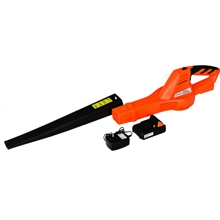 GT3433US Costway 20V 2.0Ah Cordless Leaf Blower Sweeper 120 MPH Blower  Battery & Charger Included