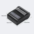 thumbnail image 3 of Eccomum Portable BT 80mm Thermal Receipt Printer Mini Bill POS Mobile Printer with Rechargeable Battery Support ESC/POS Compatible with Android iOS Windows for Restaurant Kitchen Office, 3 of 7