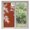 Red, variant on Window Privacy Film Eastern Leaves Stained Glass Window Film Decorative Window Cover Vintage Green Brown Natural Branches Plants Window Clings Static Adhesive Sticker for Bathroom 29.5"x118"