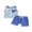 Sky Blue, variant on BemeyourBBs Toddler Boys Summer Clothes 2 Pieces Outfits Sailboat Tree Dinosaur Print Tank Top with Elastic Waist Shorts Set Toddler Boys Summer Beach Outfit