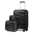 thumbnail image 1 of Melalenia Luggage Carry on Luggage PP Material Luggage with Spinner Wheels, 22x14x9 Airline Approved, 1 of 6