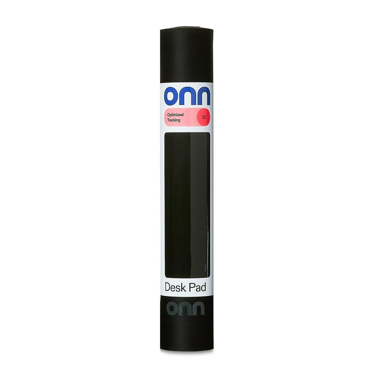 onn Desktop Mat, Rectangle, Polyester Surface with Nonslip Natural