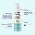 thumbnail image 2 of Champú para bebé Hello Bello 295 ml Aroma a Coco y Vainilla, 2 of 8