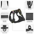 thumbnail image 3 of Naloa Mardi Gras3 Pet Harness Vest with Traction Rope, Adjustable No-Choke Dog Vest for Outdoor, Walking - Large, 3 of 4