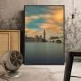 thumbnail image 2 of IDEA4WALL Framed Canvas Wall Art for Living Room, Bedroom Brooklyn Bridge and New York City Canvas Prints for Modern Home Decoration Ready to Hang, 2 of 4
