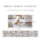 thumbnail image 2 of Fiudx Ofertas del día Pasta de cerámica para pared, pasta de ladrillo, película de cristal, pasta de baldosas de cerámica, adhesivo, 2 of 7
