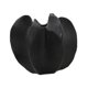 thumbnail image 2 of Jarrón de flores de carambola, adorno de mesa, jarrón decorativo novedoso, jarrón de cerámica para mesita de noche, mesa de centro, armario de fiesta M negro, 2 of 9