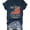 A4-Blue, variant on 250th Anniversary Patriotic Shirts Women American Flag Shirt 4th of July Tee Tops Round Neck Short Sleeve Summer T-Shirt Medium