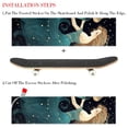 thumbnail image 2 of Mermaid Skateboard Stickers: Emery Surface, PVC Back, 8.8x32.6in/22.4x83 cm, 2 of 5