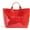 Red, variant on Luxury Designer  PVC Tote Bag for Women Large Clean Plastic Tote Bag Beach Bag for  Shopping Work Travel Letter Print Kraft Paper Carry All Hobo Handbag Shoulder Bag