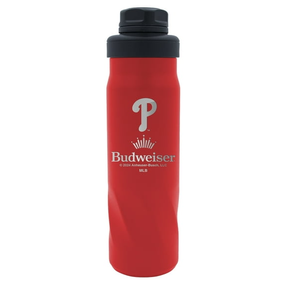 WinCraft  Philadelphia Phillies 2024 MLB x Budweiser 20oz. Morgan Water Bottle