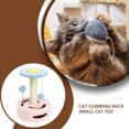 thumbnail image 3 of Pet Scratching Post Climbing Frame Pets Climbing Pillar Interactive Toy Scratch Furniture Playing Scratcher Home Living Room Pink Blue, 3 of 9