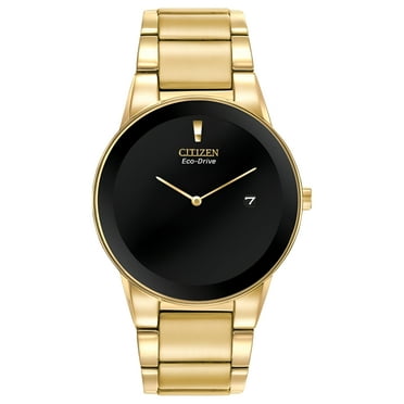 Citizen Men's Eco-Drive Axiom Gold-Tone Watch AU1062-56E