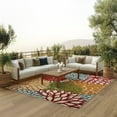 thumbnail image 6 of Nourison Aloha Indoor/Outdoor Green 7'10" x 10'6" Area Rug, (8x11), 6 of 12