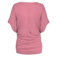 thumbnail image 2 of Hybrid & Company Women's Boat Neck Dolman T-Shirt, 2 of 2