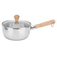 thumbnail image 2 of Olla de Acero Inoxidable Olla Suplementaria para Alimentos con Tapa de un para Cocina con Puerto de Desvío de Olécranon de Doble Cara ANGGREK Otros, 2 of 8