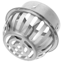 FRCOLOR Dome Floor Drain Covers Floor Sink Drain Covers Stainless Steel Round Floor Drain Outdoor Gutter Guard Filter For Home Yard Balcony