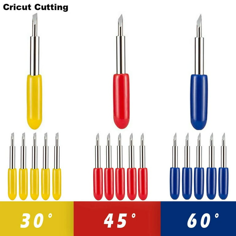 50 Pcs 30/45/60 Degrees Replacement Blades for Roland Cricut Plotter Cutter  Blade