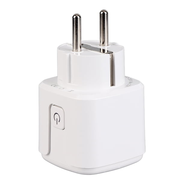 La UE Elegante Del Enchufe 20A Del Enchufe, De La Aplicación Y Del Control De Voz De WiFi Smart Enchufa 100 A 250V Para El Hogar
