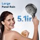 thumbnail image 3 of Ducha de mano con filtro, 3 modos, ablandador de agua, panel de rociado ancho, alta presión, instalación fácil, ahorro de agua, adecuada para zonas de agua dura, 3 of 7