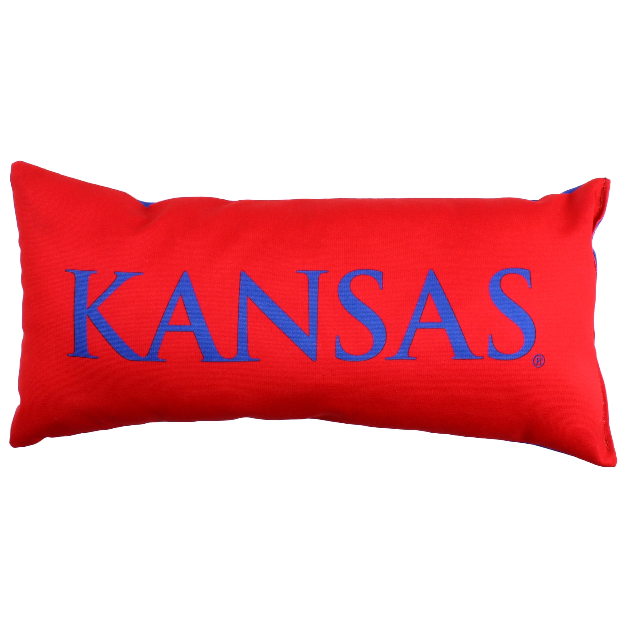 College Covers 16" x 6" Kansas Jayhawks Polyester Bolster Pillow
