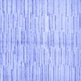 thumbnail image 1 of Ahgly Company Machine Washable Indoor Square Abstract Blue Contemporary Area Rugs, 4' Square, 1 of 4