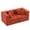 Chenille Sectional - Rust, variant on BEHOST Loveseat Cloud Couch Sectional Sofa wiht 4 Pillows, Includes Left Arm + Right Arm Two Seats, Chenille Rust