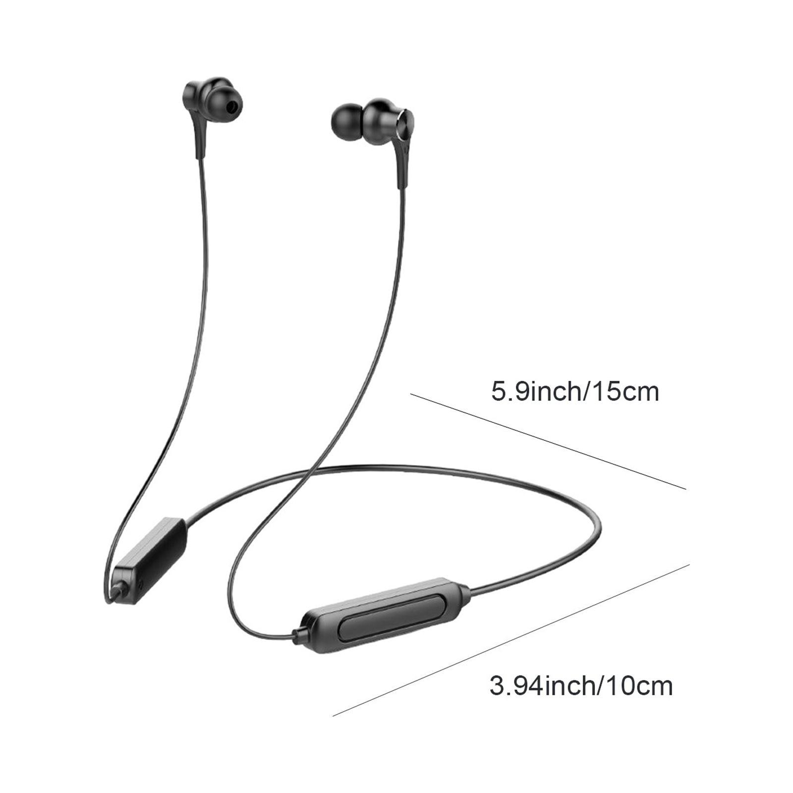 5 Packs Bluetooth Neckband Headphones with 14mm Drivers Stereo Clear Sound IPX5 Waterproof Sports Earbuds Magnetic Ergonomic Design Long Battery Life for Running Gym Workouts