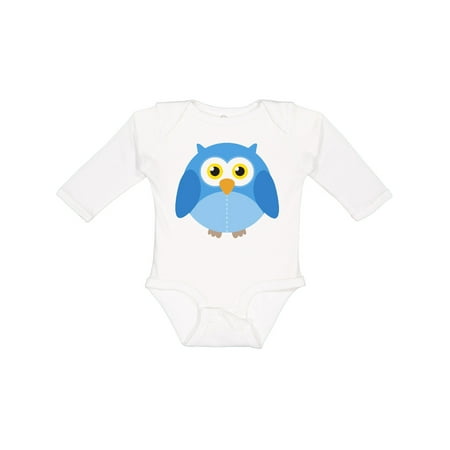 

Inktastic Owl Bird Funny Gift Boys or Girls Long Sleeve Baby Bodysuit