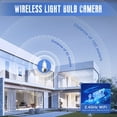 thumbnail image 4 of Cámaras de seguridad inteligentes Pisexur para exteriores, con WiFi, visión 360°, visión nocturna 1080P, intercomunicador bidireccional con detección de movimiento, IP66, para hombres y niños., 4 of 9