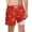 ZC Red, variant on Boys Swim Trunks with Compression Liner Cool Graphic Prints Drawstring Swimwear for Kids Youth Comfortable Summer Vacation