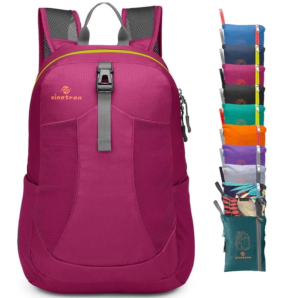 Mochila Sinotron Ligera Plegable 22L para Viajes y Camping