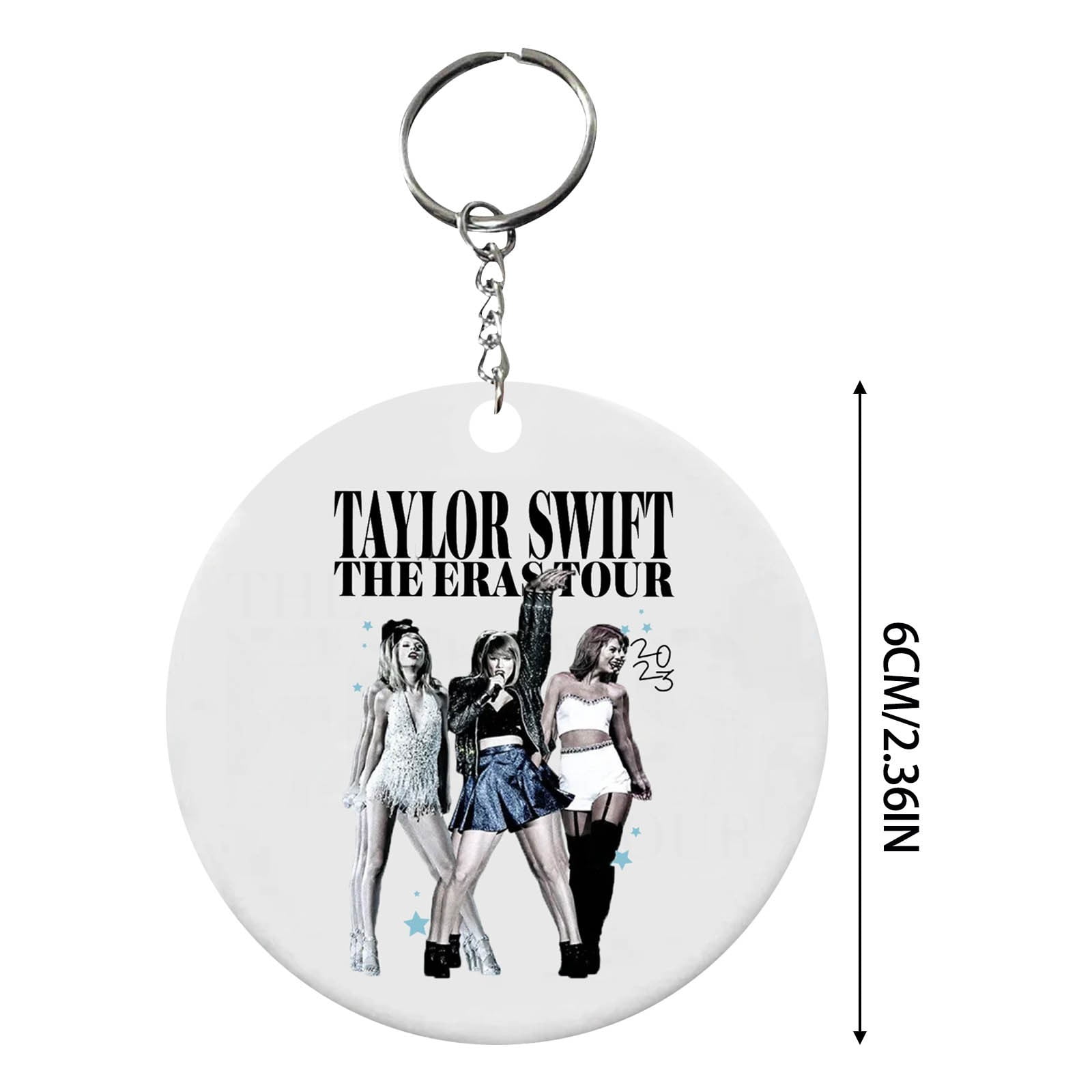 Taylor Eras Tour Ticket Keychain - cutandcropped
