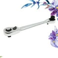 thumbnail image 1 of BESTYASH Thin Wrench 1Pack in Silver for Handyman in Mini Ratchet Design, 1 of 8