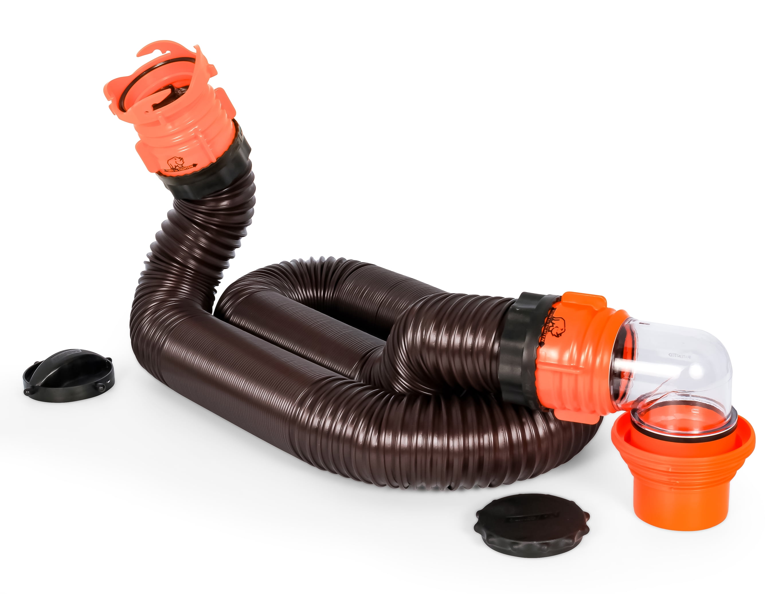 Camco RhinoEXTREME 20' Sewer Hose Kit with Swivel Fittings 