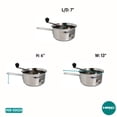thumbnail image 2 of Molinillo de Alimentos Mirro de Acero Inoxidable Plateado 1.9 Litros, 2 of 8