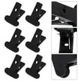 thumbnail image 6 of Worgeous Black Nylon Spring Clamps for Backdrop Background Clip with 6cm Maximum Opening, 6 of 8