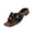 Black_026, variant on Women’s Comfortable Studded Clog Mules, Adjustable Buckle Beige Sandals with Wood-Grain Heel for All-Day Summer Wear and Outdoor Activities Beige 7.5（EU-39）