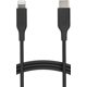 thumbnail image 1 of Basics - Cable de cable USB-C a Lightning, cargador certificado MFi para Apple iPhone 14 13 12 11 X Xs Pro, Pro Max, Plus, iPad, negro, 6 pies, 1 of 3