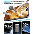 thumbnail image 6 of Apple iPhone 18 Pro Max Privacy Screen Protector, Anti-Spy 2-Pack Shatterproof Tempered Glass Film 6.9", 6 of 7