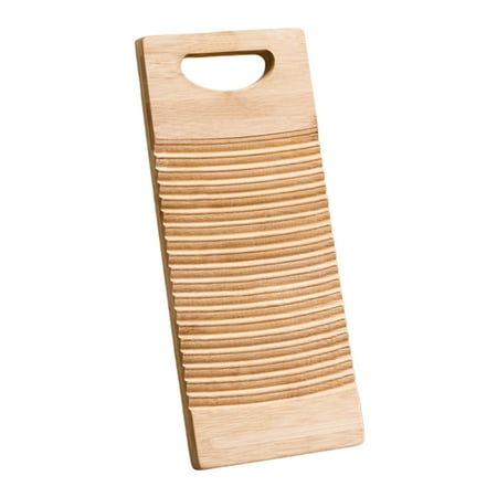 

Washing Clothes Washboard | Bamboo Wood Laundry Board for Hand Washing | Rustic Wooden Hand Wash Board for Home Small Medium Large 3 Sizes (Length 16 /20 /24 )