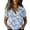 503_Sky Blue, variant on frariair Button-Up Shirts Women Cotton Shirt Printed Fashion Down Shirts Casual Tops Short Sleeve Blouse White