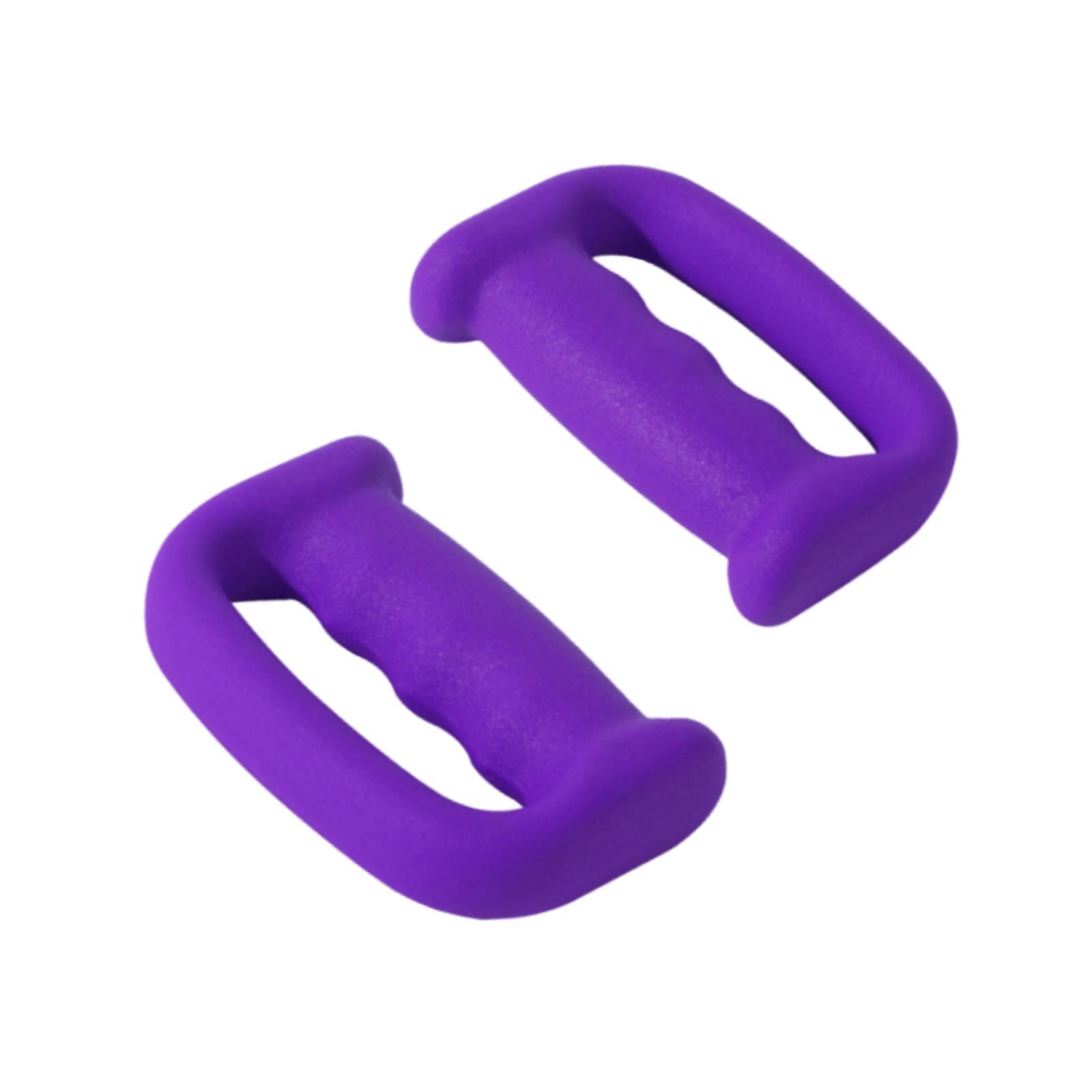 Baoblaze 2 Pieces Boxing Dumbbells D Shape Grip Hand Weight for Aerobics Exercises Walkin