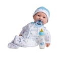 thumbnail image 5 of JC Toys, La Baby 16-inch Blue Washable Soft Body Boy Baby Doll with Accessories - For Children 12 Months and older, Designed by Berenguer, 5 of 5