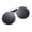 Black, variant on Round Rimless Clip on Sunglasse Photochromic Polarized Clip-on Lenses Anti-glare Sunglasses Anti UV400 Driving Night Vision Goggles