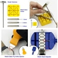thumbnail image 1 of Small Tool Bag, Tyeign Watch Tool Kit Case Opener Link Remover Spring Bar Screwdriver Zipper Pouches Small Waterproof Bag Small Zipper Pouch Utility Pouch Zipper Pouches for Organizing Black, 1 of 8