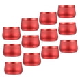 thumbnail image 2 of MasteelfCA 12pcs Tea Storage Can Round Candle Candy Storage Box Craft Beads Jewelry Canister, 2 of 7