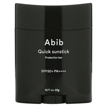 Abib Quick Sunstick Protection Bar Mineral Sunscreen, SPF50 , Unscented, 1 Count