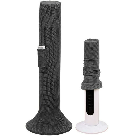 Home Universal Office Guard Protective Electric Appliance Tower Fan Cover Storage Anti Dust Elastic Floor Standing Full Coverage